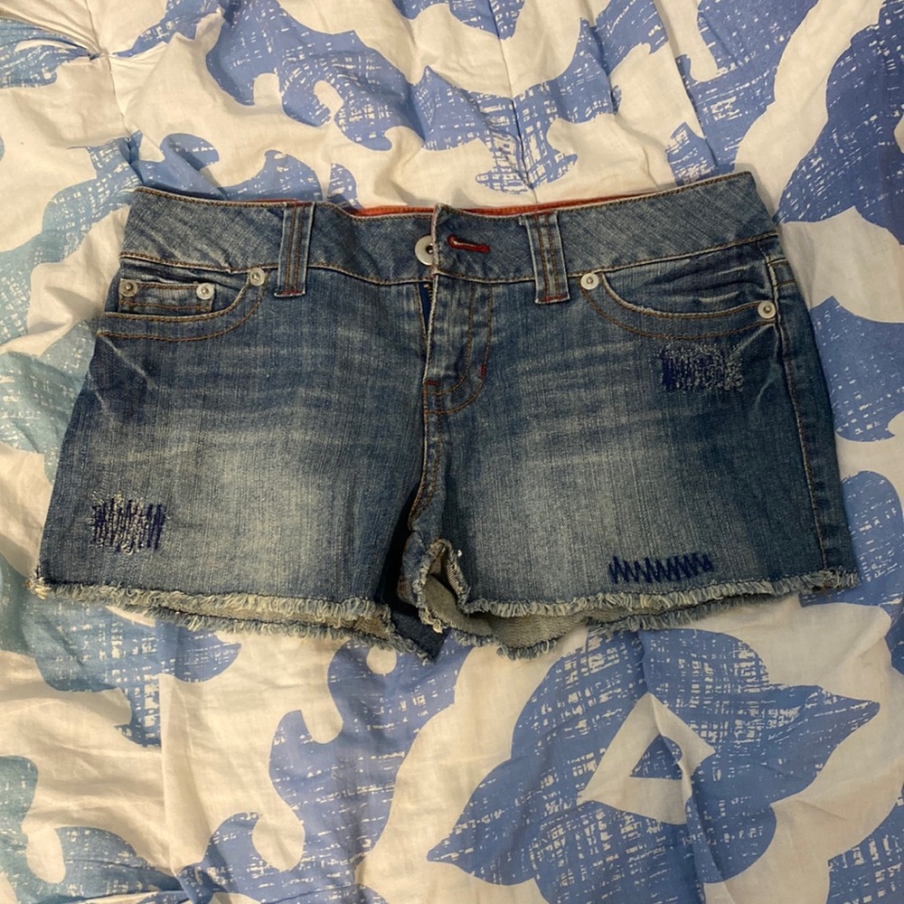 Size small FSU Seminole jean shorts
